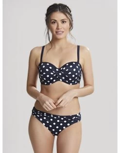 Panache Swim Anya Riva Spot Bikini Slip Kleine - Grote Maten 34-46 - Navy/Vanilla - SW1456 -Lingerie Kortingswinkel panache swim anya riva spot bikini slip kleine grote maten 34 46 navyvanilla sw1456 6