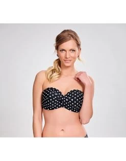 Panache Swim Anya Spot Strapless / Multiway Bikini Beha Grote Cupmaten D - I / T. 65-90 - Black&White - SW1013 10 Panache Swim Anya Spot Strapless / Multiway Bikini Beha Grote Cupmaten D - I / T. 65-90 - Black&White - SW1013 -Lingerie Kortingswinkel panache swim anya spot strapless multiway bikini beha grote cupmaten d i t 65 90 blackwhite sw1013 2