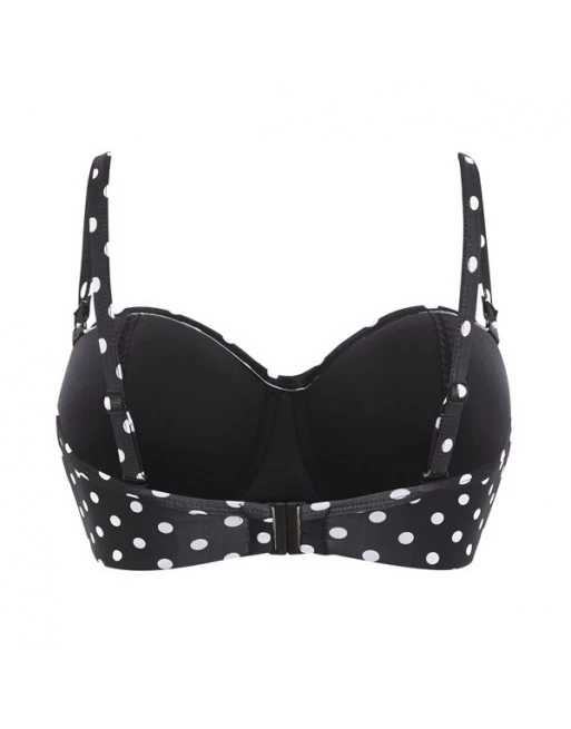 Panache Swim Anya Spot Strapless / Multiway Bikini Beha Grote Cupmaten D - I / T. 65-90 - Black&White - SW1013 5 Panache Swim Anya Spot Strapless / Multiway Bikini Beha Grote Cupmaten D - I / T. 65-90 - Black&White - SW1013 - Image 5