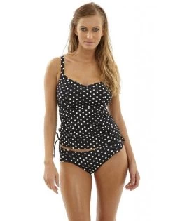 Panache Swim Anya Spot Tankini Grote Cupmaten D - M / T. 70-95 - Black&White - SW1011 14 Panache Swim Anya Spot Tankini Grote Cupmaten D - M / T. 70-95 - Black&White - SW1011 -Lingerie Kortingswinkel panache swim anya spot tankini grote cupmaten d m t 70 95 blackwhite sw1011 6