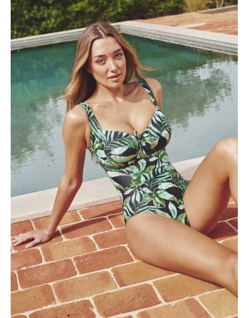 Panache Swim Bali Balconnet Badpak Kleine En Grote Maten 65-90 Cup D Tot K - Palm Print - SW16400 4 Panache Swim Bali Balconnet Badpak Kleine En Grote Maten 65-90 Cup D Tot K - Palm Print - SW16400 - Image 4