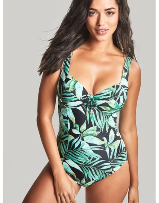 Panache Swim Bali Balconnet Badpak Kleine En Grote Maten 65-90 Cup D Tot K - Palm Print - SW16400 1 Panache Swim Bali Balconnet Badpak Kleine En Grote Maten 65-90 Cup D Tot K - Palm Print - SW16400