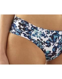 Panache Swim Florentine Bikini Slip - Blue Floral - SW1059 -Lingerie Kortingswinkel panache swim florentine bikini slip blue floral sw1059 5