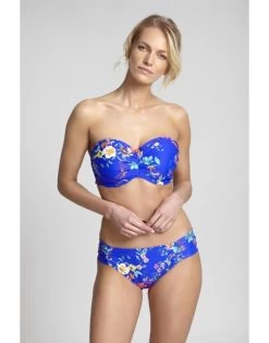 Panache Swim Florentine Bikini Slip - Cobalt Floral - SW1059 -Lingerie Kortingswinkel panache swim florentine bikini slip cobalt floral sw1059 3