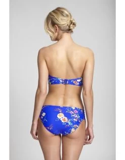 Panache Swim Florentine Bikini Slip - Cobalt Floral - SW1059 -Lingerie Kortingswinkel panache swim florentine bikini slip cobalt floral sw1059 4
