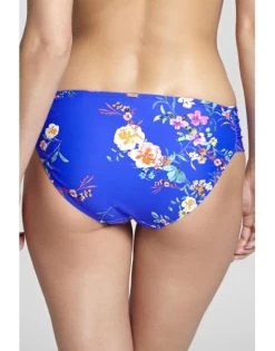 Panache Swim Florentine Bikini Slip - Cobalt Floral - SW1059 -Lingerie Kortingswinkel panache swim florentine bikini slip cobalt floral sw1059 5