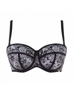 Panache Swim Jolee Bandeau Bikini Beha Grote Cupmaten - Snake Print - SW01203