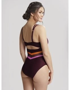Panache Swim Kira Active Badpak Grote Cupmaten D - O / T. 65-85 - Mulberry - SW1385 -Lingerie Kortingswinkel panache swim kira active badpak grote cupmaten d o t 65 85 mulberry sw1385 2