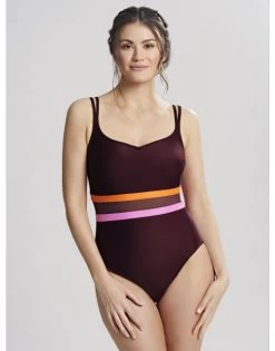 Panache Swim Kira Active Badpak Grote Cupmaten D - O / T. 65-85 - Mulberry - SW1385