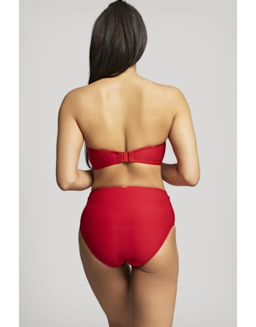 Panache Swim Marianna Hoge Bikini Slip Kleine - Grote Maten 34-46 - Crimson - 1595 4 Panache Swim Marianna Hoge Bikini Slip Kleine - Grote Maten 34-46 - Crimson - 1595 - Image 4