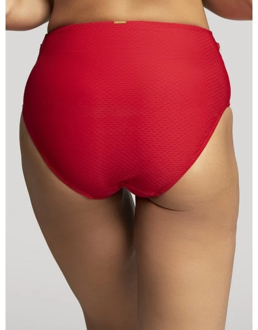 Panache Swim Marianna Hoge Bikini Slip Kleine - Grote Maten 34-46 - Crimson - 1595 6 Panache Swim Marianna Hoge Bikini Slip Kleine - Grote Maten 34-46 - Crimson - 1595 - Image 6