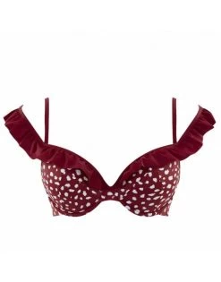 Panache Swim Mila Plunge Bikini Beha Grote Cupmaten Brick Red - SW1344 -Lingerie Kortingswinkel panache swim mila plunge bikini beha grote cupmaten brick red sw1344 3