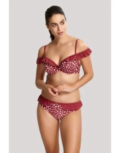 Panache Swim Mila Plunge Bikini Beha Grote Cupmaten Brick Red - SW1344 -Lingerie Kortingswinkel panache swim mila plunge bikini beha grote cupmaten brick red sw1344 6