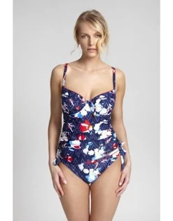 Panache Swim Milano Lintjes Bikini Kleine - Grote Maten 34-46 - Slip Zig Zag Floral - SW1158 -Lingerie Kortingswinkel panache swim milano lintjes bikini kleine grote maten 34 46 slip zig zag floral sw1158 5