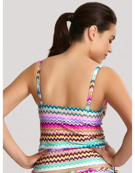 Panache Swim Milano Tankini Grote Cupmaten - Ikat Print - SW1154 4 Panache Swim Milano Tankini Grote Cupmaten - Ikat Print - SW1154 - Image 4