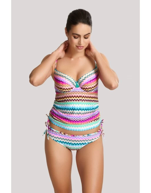 Panache Swim Milano Tankini Grote Cupmaten - Ikat Print - SW1154 5 Panache Swim Milano Tankini Grote Cupmaten - Ikat Print - SW1154 - Image 5