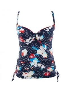 Panache Swim Milano Tankini Grote Cupmaten - Zig Zag Floral - SW1151 -Lingerie Kortingswinkel panache swim milano tankini grote cupmaten zig zag floral sw1151 2