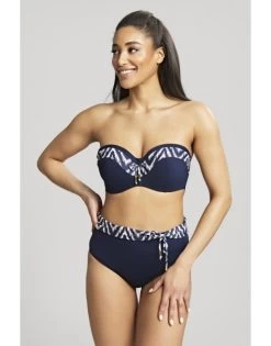 Panache Swim Oceana Midi Bikini Slip Kleine - Grote Maten T. EU34-46 - Navy - SW1547 -Lingerie Kortingswinkel panache swim oceana midi bikini slip kleine grote maten t eu34 46 navy sw1547 3
