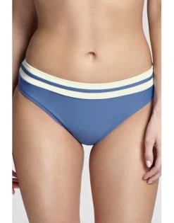 Panache Swim Portofino Bikini Slip Kleine - Grote Maten 34-46 - Denim/Ivory - SW1216 -Lingerie Kortingswinkel panache swim portofino bikini slip kleine grote maten 34 46 denimivory sw1216 2