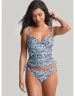 Panache Swim Serengeti Balconnet Tankini Kleine En Grote Maten 65-85 Cup D Tot H - Bue Animal - SW1651 -Lingerie Kortingswinkel panache swim serengeti balconnet tankini kleine en grote maten 65 85 cup d tot h bue animal sw1651 2