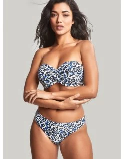 Panache Swim Serengeti Bikini Slip Kleine - Grote Maten 34-46 - Blue Animal - SW1659 -Lingerie Kortingswinkel panache swim serengeti bikini slip kleine grote maten 34 46 blue animal sw1659 2