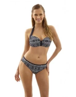 Panache Swim Sia Bikini Slip - Navy/White - SW1036