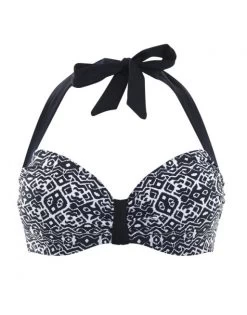 Panache Swim Sia Halter Bikini Beha Grote Cupmaten Navy/White - SW1034
