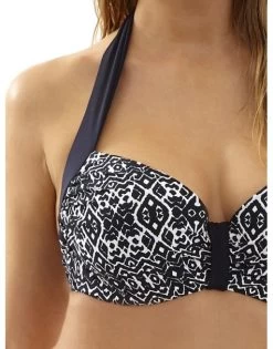 Panache Swim Sia Halter Bikini Beha Grote Cupmaten Navy/White - SW1034 -Lingerie Kortingswinkel panache swim sia halter bikini beha grote cupmaten navywhite sw1034 5