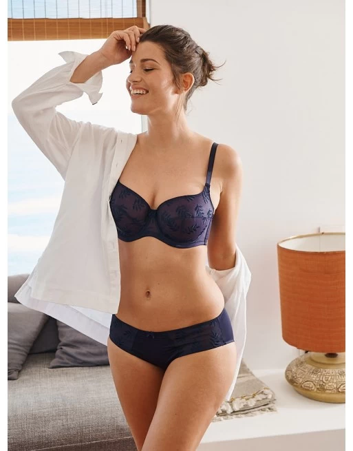 Panache Tango Slip Kleine - Grote Maten 34-46 - Navy - 9092 1 Panache Tango Slip Kleine - Grote Maten 34-46 - Navy - 9092