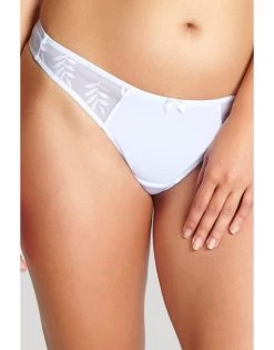 Panache Tango String Kleine - Grote Maten 34-46 - Wit - 9099 -Lingerie Kortingswinkel panache tango string kleine grote maten 34 46 wit 9099 2