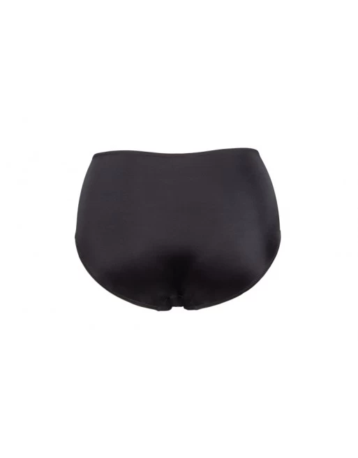 Plaisir Golden Hoge Bikini Slip - Grote Maten - 46-48 - Black/Golden - T0051 3 Plaisir Golden Hoge Bikini Slip - Grote Maten - 46-48 - Black/Golden - T0051 - Image 3