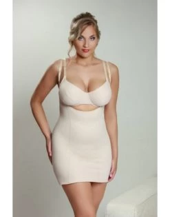 Plaisir Magic Body Controle Onderjurk Kleine - Grote Maten 40-54 - Silver Peony