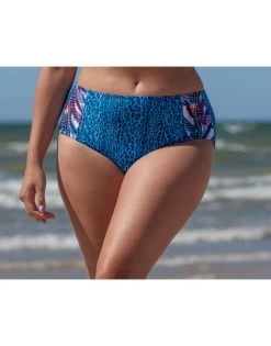 Plaisir Remix Bikini Slip Hoge Taille Grote Maten 44 - 50 - Blue - T0024 6 Plaisir Remix Bikini Slip Hoge Taille Grote Maten 44 - 50 - Blue - T0024 -Lingerie Kortingswinkel plaisir remix bikini slip hoge taille grote maten 44 50 blue t0024 2