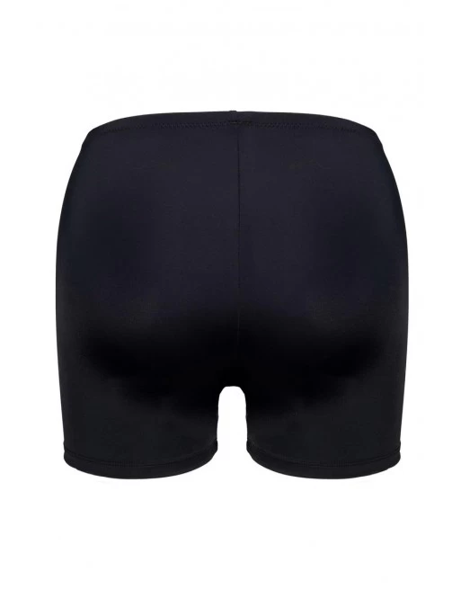 Plaisir Solid Color Zwemshort Dames Korte Benen Kleine - Grote Maten 40-50 - Zwart - T0055-1 2 Plaisir Solid Color Zwemshort Dames Korte Benen Kleine - Grote Maten 40-50 - Zwart - T0055-1 - Image 2