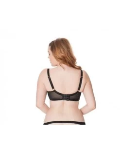 Scantilly Peek-A-Boo Balconnet Beha Grote Cupmaten - Zwart - ST2301 -Lingerie Kortingswinkel scantilly peek a boo balconnet beha grote cupmaten zwart st2301 4