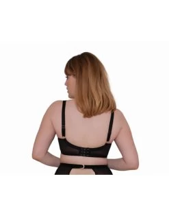 Scantilly Unleash Halve Cup Beha Grote Cupmaten - Zwart -Lingerie Kortingswinkel scantilly unleash halve cup beha grote cupmaten zwart 3