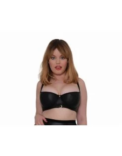 Scantilly Unleash Halve Cup Beha Grote Cupmaten - Zwart -Lingerie Kortingswinkel scantilly unleash halve cup beha grote cupmaten zwart 4