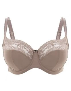 Sculptresse Chi Chi Balconnet BH Grote Cupmaten D - HH / T. 75-105 - Cappuccino - 7695