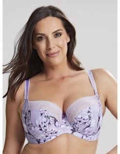 Sculptresse Chi Chi Balconnet BH Grote Cupmaten D - HH / T. 75-105 - Spring Lilac - 7695