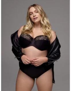 Sculptresse Chi Chi Balconnet BH Grote Cupmaten D - HH / T. 75-105 - Zwart - 7695 -Lingerie Kortingswinkel sculptresse chi chi balconnet bh grote cupmaten d hh t 75 105 zwart 7695 6