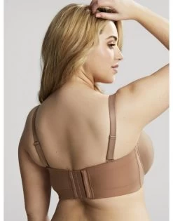 Sculptresse Dana Strapless Bandeau BH Grote Cupmaten D - J / T. 75-105 - Caramel - 9670 -Lingerie Kortingswinkel sculptresse dana strapless bandeau bh grote cupmaten d j t 75 105 caramel 9670 2