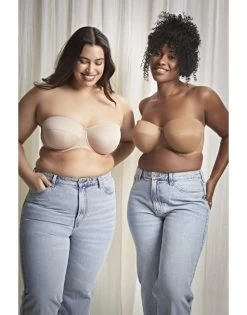 Sculptresse Dana Strapless Bandeau BH Grote Cupmaten D - J / T. 75-105 - Caramel - 9670 -Lingerie Kortingswinkel sculptresse dana strapless bandeau bh grote cupmaten d j t 75 105 caramel 9670 3