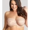 Sculptresse Dana Strapless Bandeau BH Grote Cupmaten D - J / T. 75-105 - Linen - 9670