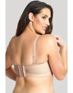 Sculptresse Dana Strapless Bandeau BH Grote Cupmaten D - J / T. 75-105 - Linen - 9670 -Lingerie Kortingswinkel sculptresse dana strapless bandeau bh grote cupmaten d j t 75 105 linen 9670 3