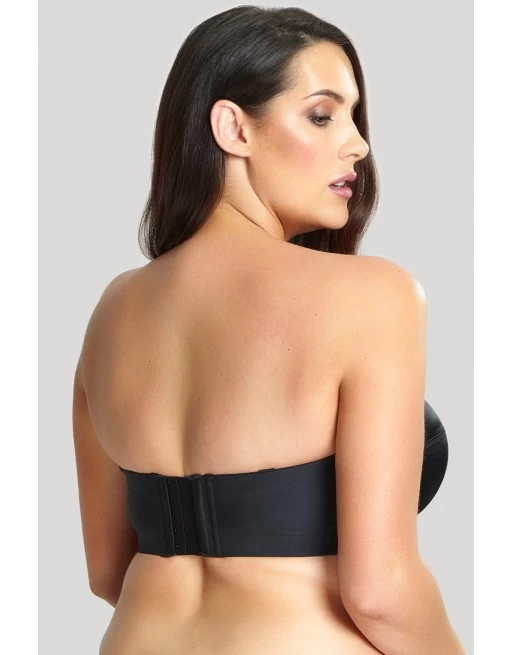 Sculptresse Dana Strapless Bandeau BH Grote Cupmaten D - J / T. 75-105 - Zwart - 9670 2 Sculptresse Dana Strapless Bandeau BH Grote Cupmaten D - J / T. 75-105 - Zwart - 9670 - Image 2