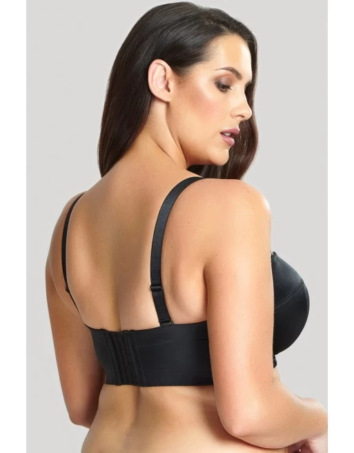 Sculptresse Dana Strapless Bandeau BH Grote Cupmaten D - J / T. 75-105 - Zwart - 9670 4 Sculptresse Dana Strapless Bandeau BH Grote Cupmaten D - J / T. 75-105 - Zwart - 9670 - Image 4