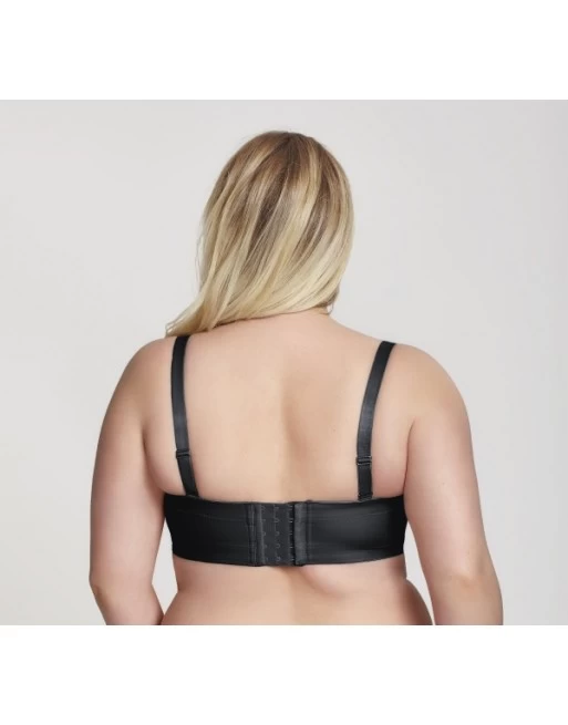 Sculptresse Dana Strapless Bandeau BH Grote Cupmaten D - J / T. 75-105 - Zwart - 9670 6 Sculptresse Dana Strapless Bandeau BH Grote Cupmaten D - J / T. 75-105 - Zwart - 9670 - Image 6