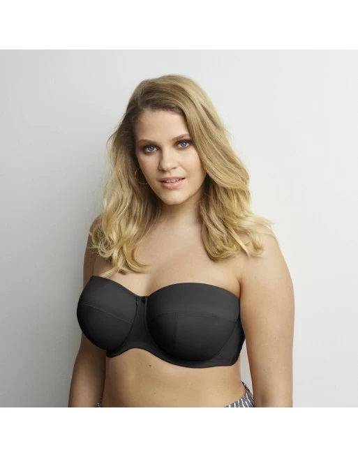 Sculptresse Dana Strapless Bandeau BH Grote Cupmaten D - J / T. 75-105 - Zwart - 9670 7 Sculptresse Dana Strapless Bandeau BH Grote Cupmaten D - J / T. 75-105 - Zwart - 9670 - Image 7