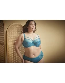 Sculptresse Dionne BH Grote Cupmaat DD Tot K / T. 80-105 - Teal Animal - 9695 -Lingerie Kortingswinkel sculptresse dionne bh grote cupmaat dd tot k t 80 105 teal animal 9695 7
