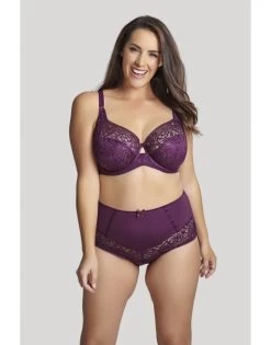 Sculptresse Estel Hele Cup BH Grote Cupmaten DD - K / T. 75-105 - Damsonn - 9685 -Lingerie Kortingswinkel sculptresse estel hele cup bh grote cupmaten dd k t 75 105 damsonn 9685 5